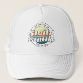Casquette Modern Cool Simple Colorful Family Vacation (Devant)