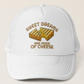 Casquette Modern Custom Cheese Bread Yellow Text (Devant)