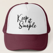 Casquette Modern hat  (Devant)