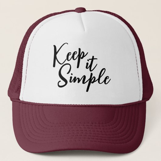 Casquette Modern hat  (Devant)