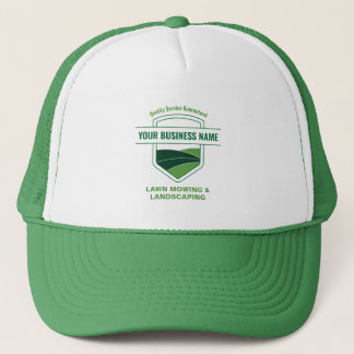 Casquette Modern Landscaping Lawn Mowing Business Branded