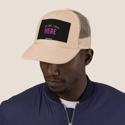 CASQUETTE MODERNE ET ÉLÉGANT KHAKI NOIR VÉRIFIÉ MARQUE (En situation)