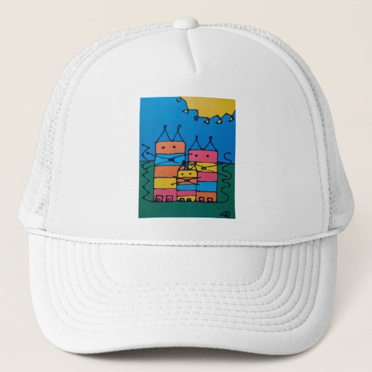 Casquette Moi, ma mère et mon père (Devant)