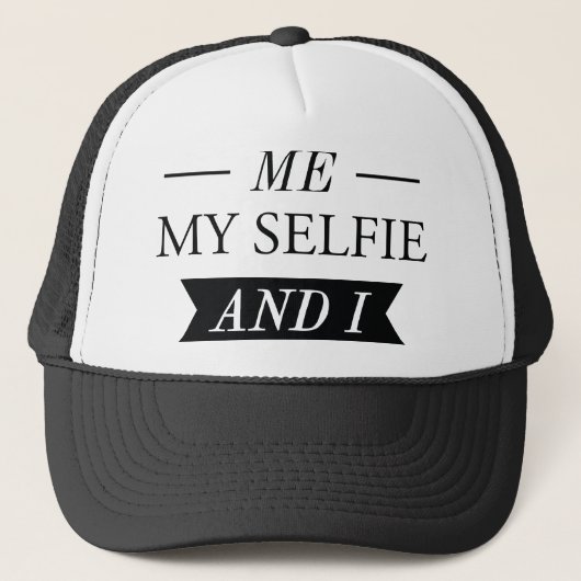 Casquette Moi Mon Selfie Et Moi (Devant)