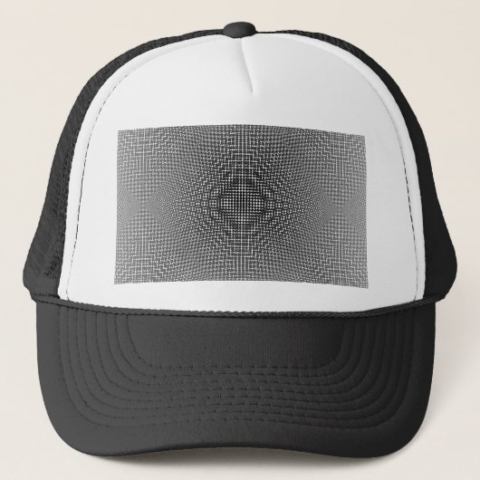 Casquette Moire Checkers par Kenneth Yoncich (Devant)