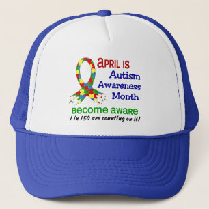 CASQUETTE MOIS AVRIL DE SENSIBILISATION SUR L'AUTISME