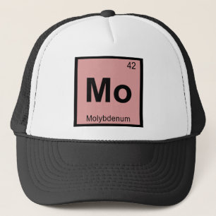 Casquette MOIS - Symbole de Tableau périodique de chimie de