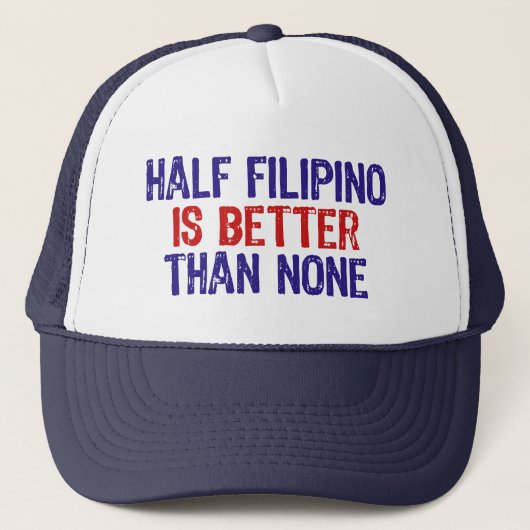 Casquette Moitié philippin (Devant)