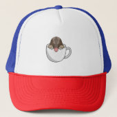 Casquette Mole avec la coupe de café (Devant)