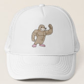 Casquette Mole comme Bodybuilder avec de grands Muscles (Devant)