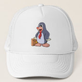 Casquette Mole comme entrepreneur avec sac (Devant)