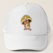Casquette Mole comme mineur avec casque (Devant)