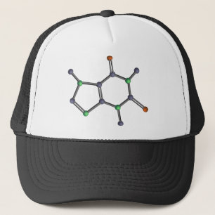 Casquette molécule de caféine