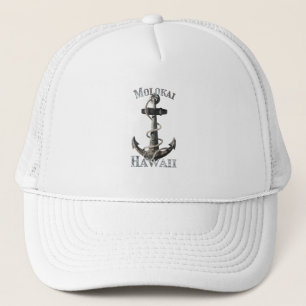 Casquette Molokai Hawaii Vacation Ancre nautique Voile