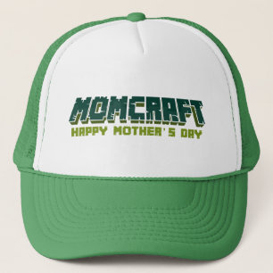 Casquette Momcraft Joyeux Fête des Mères Drôle Joueur Maman