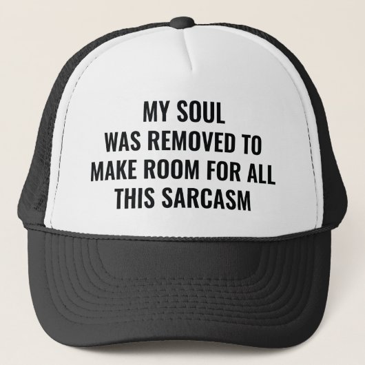 Casquette Mon âme a été retirée (Devant)