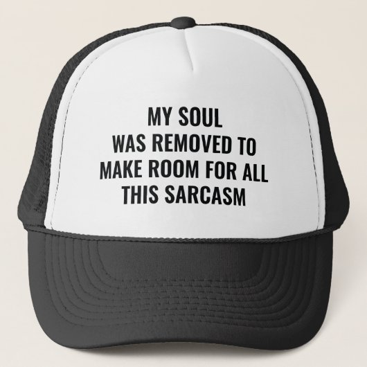 Casquette Mon âme a été retirée (Devant)