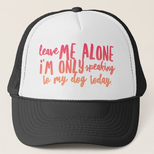 Casquette Mon Chien Trucker (Devant)