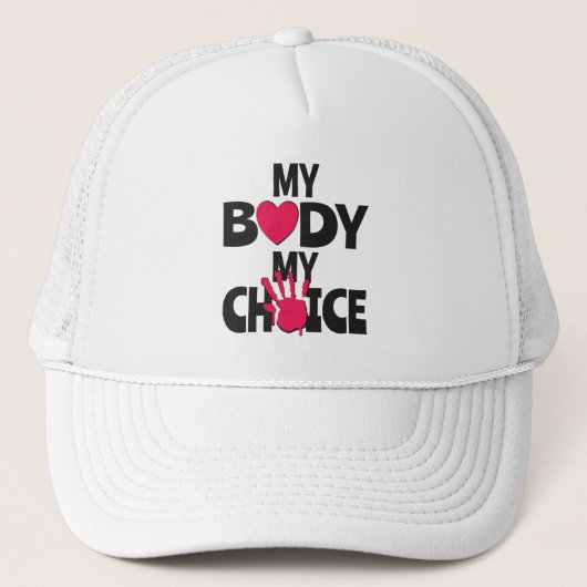 Casquette Mon corps Mon choix (Devant)