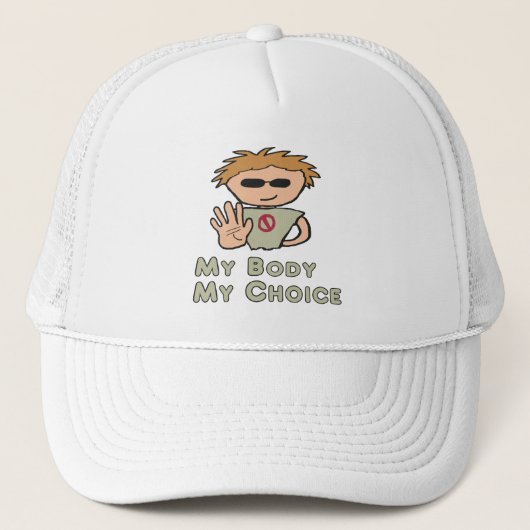 Casquette Mon corps Mon choix (Devant)