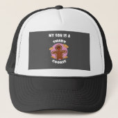Casquette Mon Fils Est Un Cookie Intelligent (Devant)