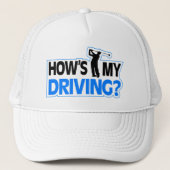 Casquette Mon jeu de golf en conduite (Devant)