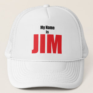 Casquette Mon nom est JIM