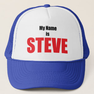 Casquette Mon nom est Steve