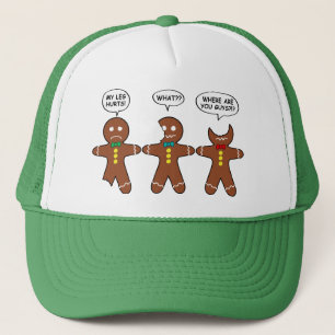 Casquette Mon pain d'épices me fait mal à la jambe