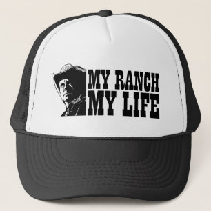 Casquette Mon ranch ma vie, cadeau pour un agriculteur ou