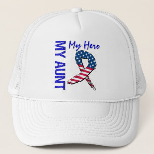 Casquette Mon ruban de tante My Hero Patriotic Grunge
