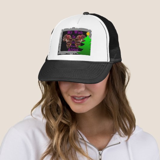 Casquette Mon souhait (En situation)