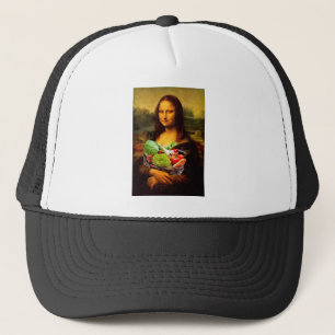 Casquette Mona Lisa aime les légumes