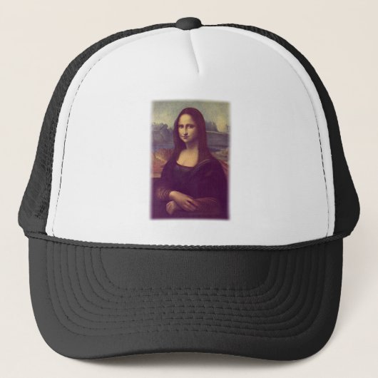 Casquette MONA LISA par Leonardo Da Vinci (Devant)