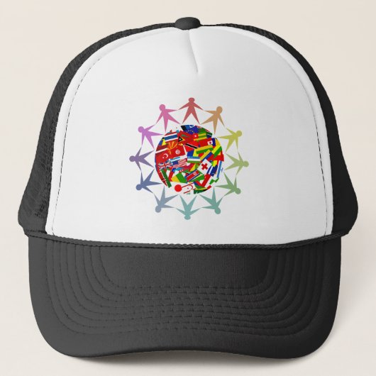 Casquette Monde divers (Devant)