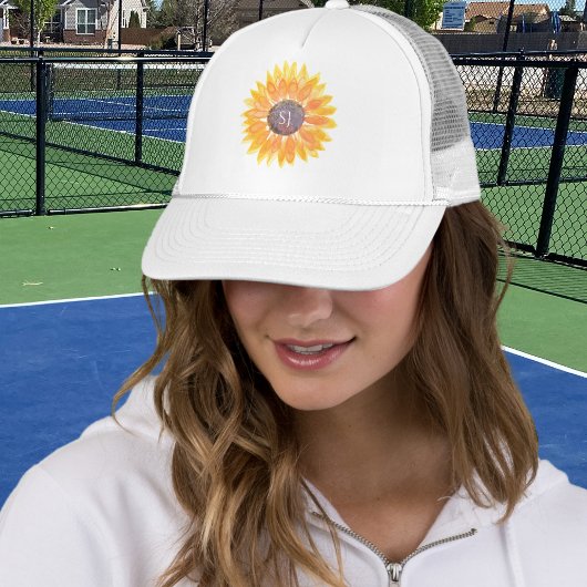 Casquette Monogram Sunflower