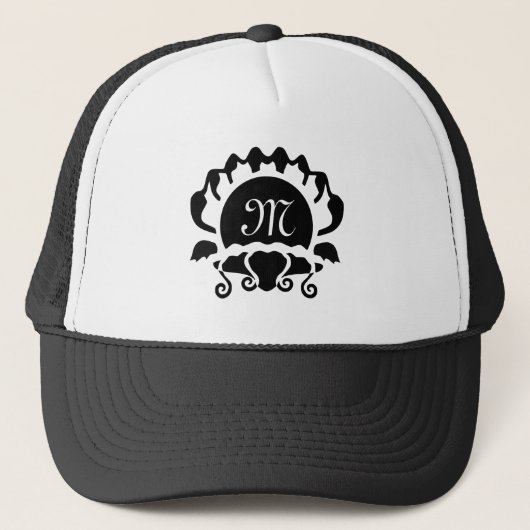 Casquette Monograme de Black Clam (Devant)