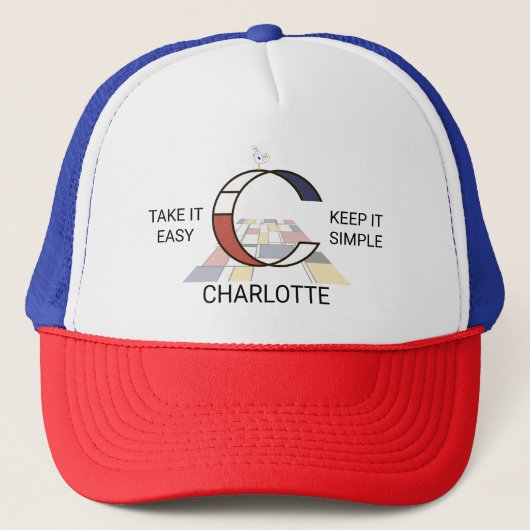 Casquette Monogramme "C" - Charlotte (Devant)
