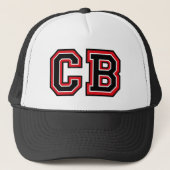 Casquette Monogramme 'CB' (Devant)