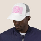 Casquette Monogramme cool, Style de logo de hanche | Rose &  (En situation)