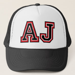 Casquette Monogramme de "AJ"