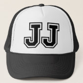 Casquette Monogramme de "JJ" (Devant)
