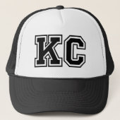 Casquette Monogramme de "kc" (Devant)