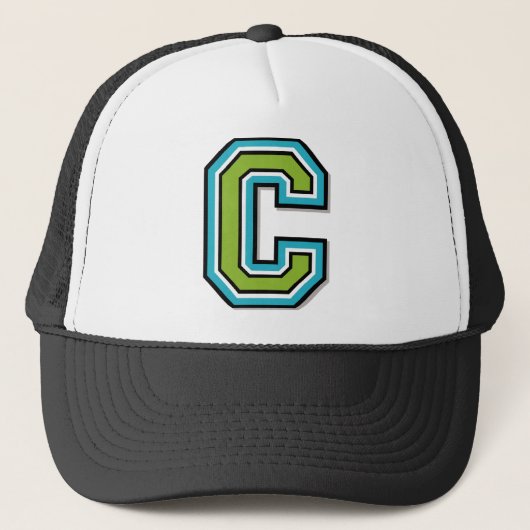 Casquette Monogramme de la lettre "C" (Devant)