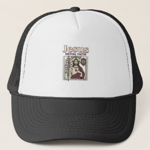 Casquette Monogramme initial de Jésus Foi Monogramme initial