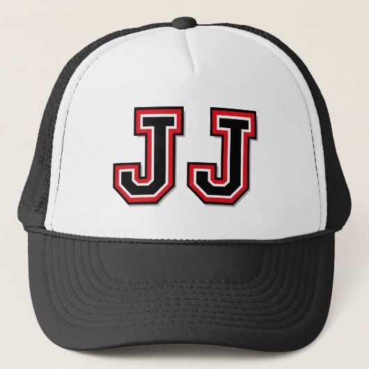 Casquette Monogramme "JJ " (Devant)