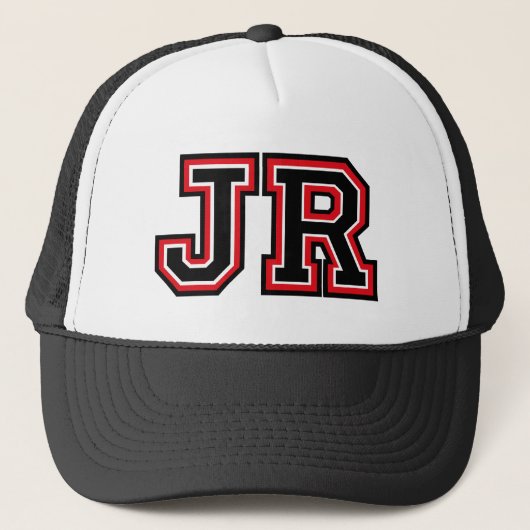 Casquette Monogramme 'JR' (Devant)