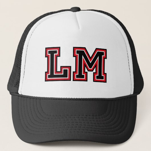 Casquette Monogramme 'LM' (Devant)