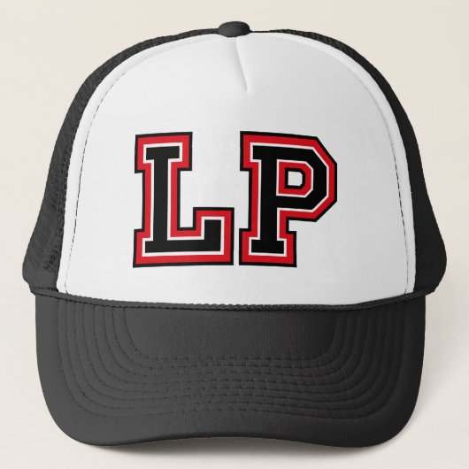 Casquette Monogramme "LP", parties introductives (Devant)