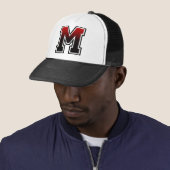 Casquette Monogramme "M" initial (En situation)